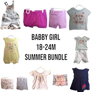 Baby girl 18-24months summer Bundle